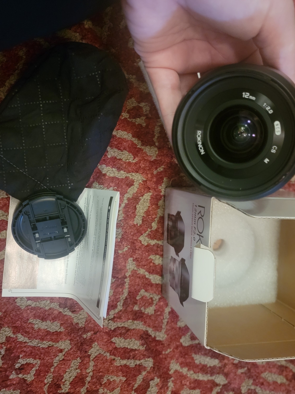 12mm F2.0 High Speed Wide Angle Lens - Black - Picture 8 of 12